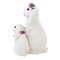 Roman 7.5 Inch Bunnies With Flowers Figurine Easter Figurine , Spring Decor Easter Spring Rabbits